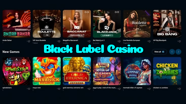 available types of Black Label Casino bet including pre-match live express and system bets